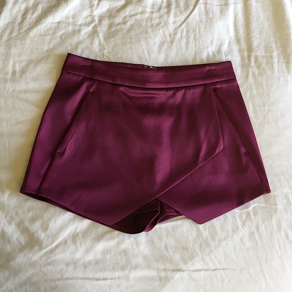 ➖Express Wine Skort - Picture 1 of 5